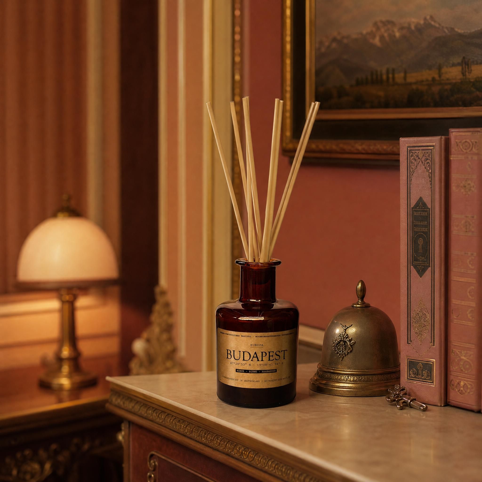 [Weltreise] Budapest Raumduft Diffuser – Minze, Birne & Rhabarber