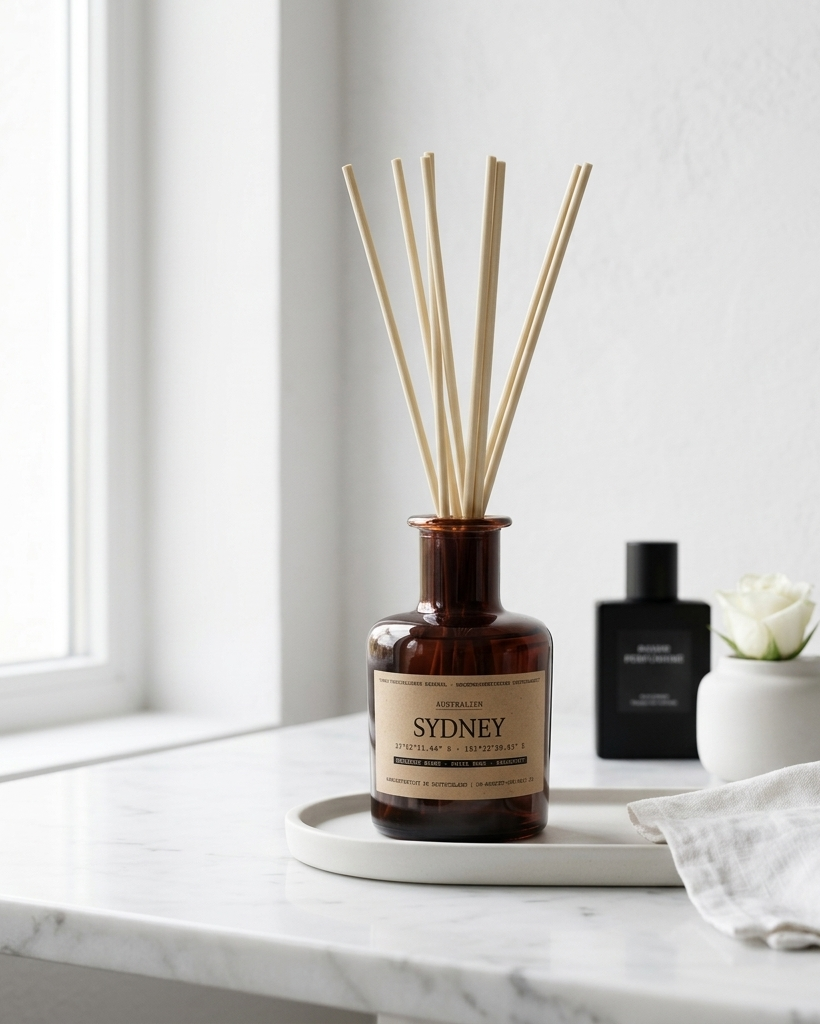 [Weltreise] Sydney Raumduft Diffuser – Englische Birne, Weiße Rose & Bergamotte