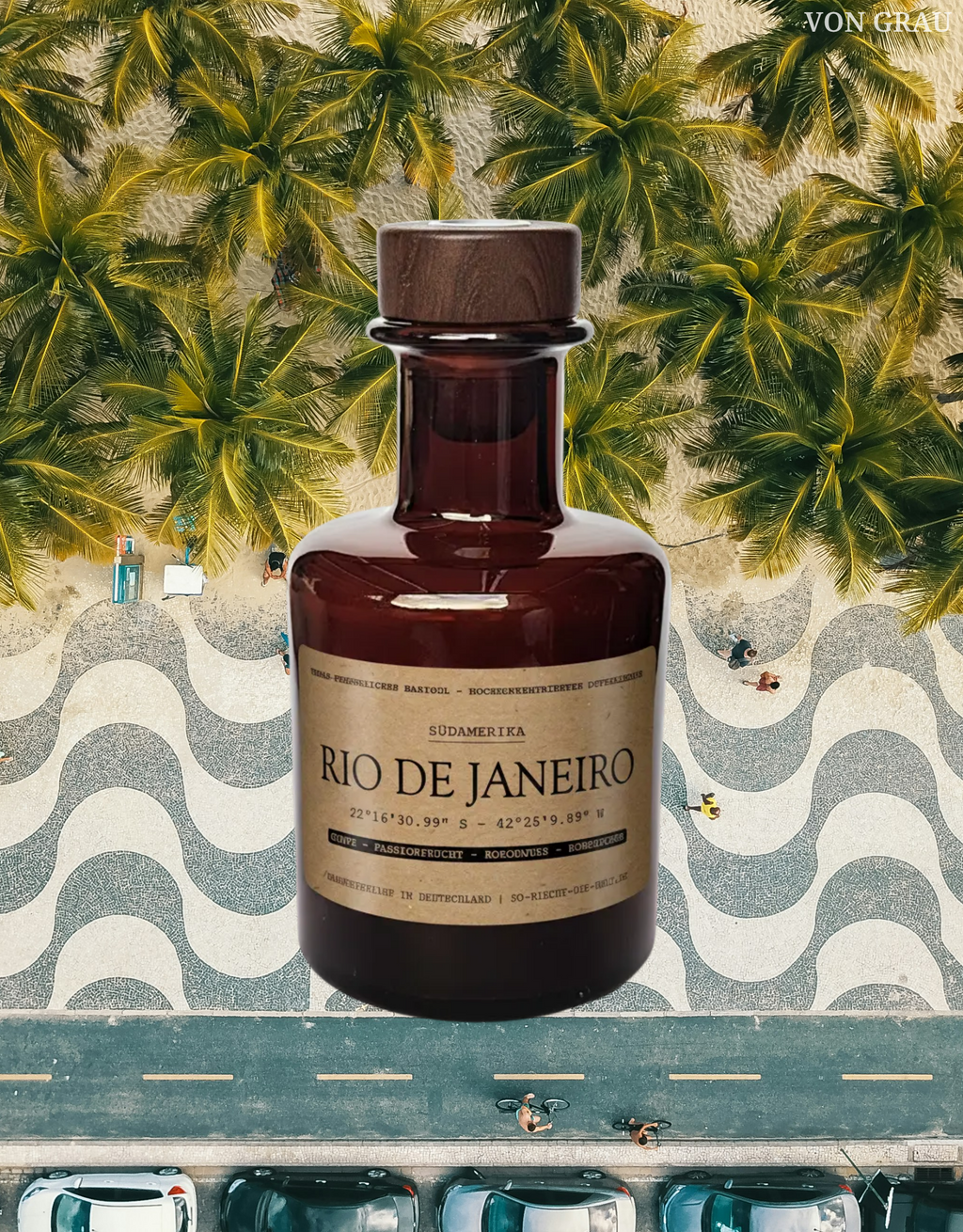 [Weltreise] Rio de Janeiro Raumduft Diffuser – Guave, Passionsfrucht, Kokosnuss & Rohrzucker