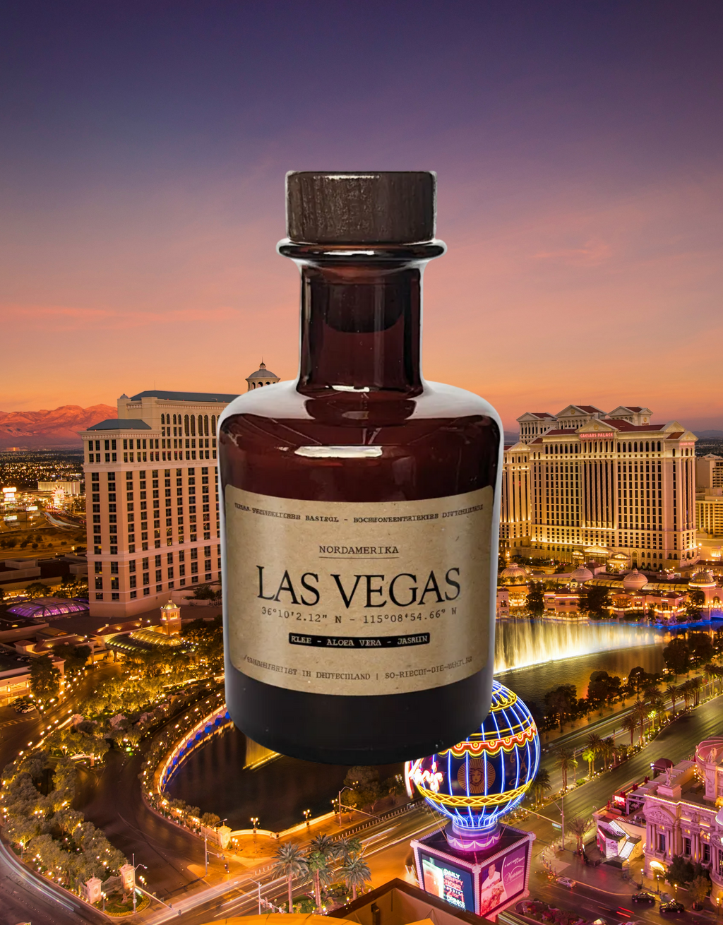 [Weltreise] Las Vegas Raumduft Diffuser – Klee, Aloe Vera & Jasmin