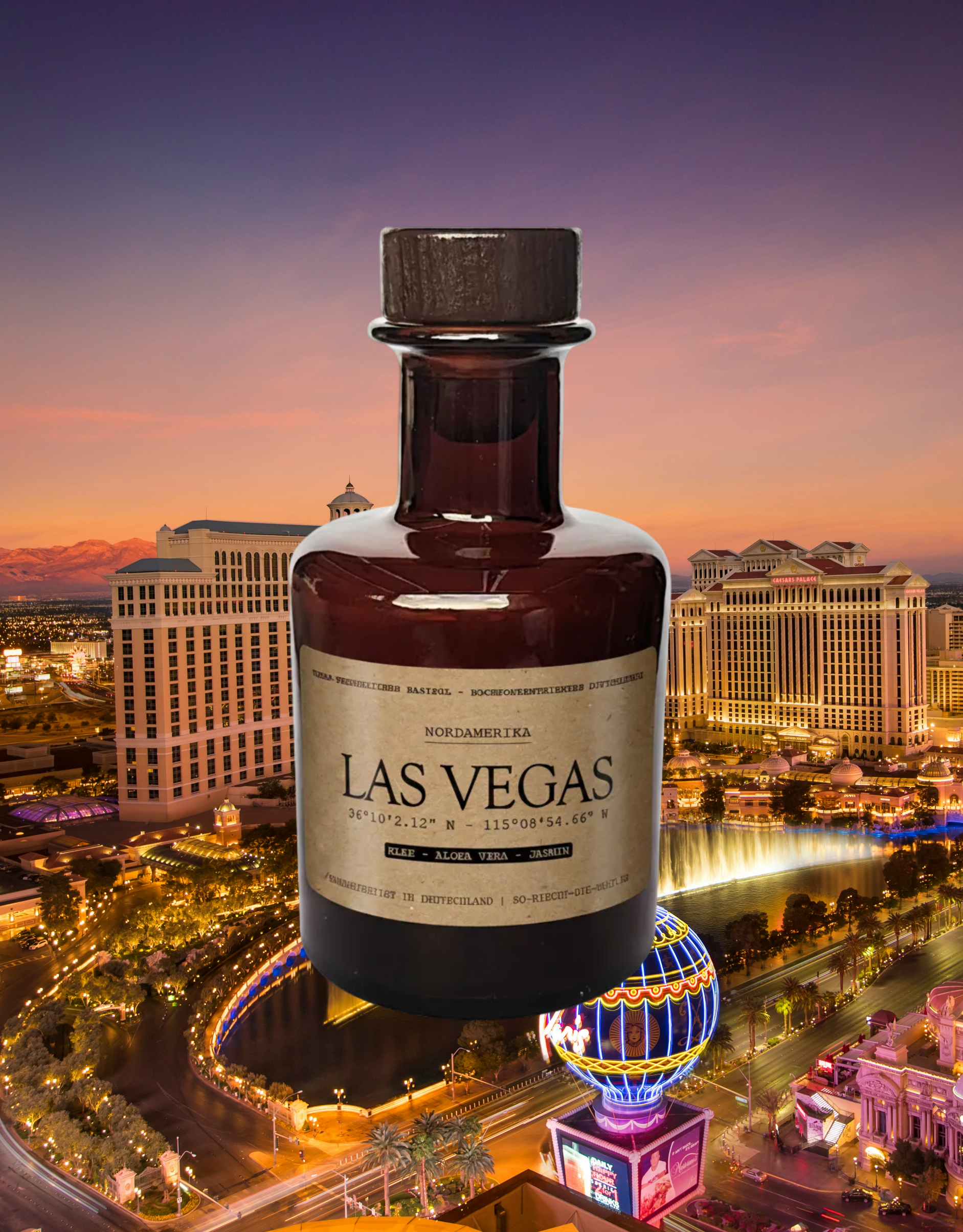 [Weltreise] Las Vegas Raumduft Diffuser – Klee, Aloe Vera & Jasmin
